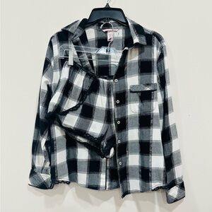 Victoria‎ Secret Women’s Plaid Pajamas Set With Lace Size XS